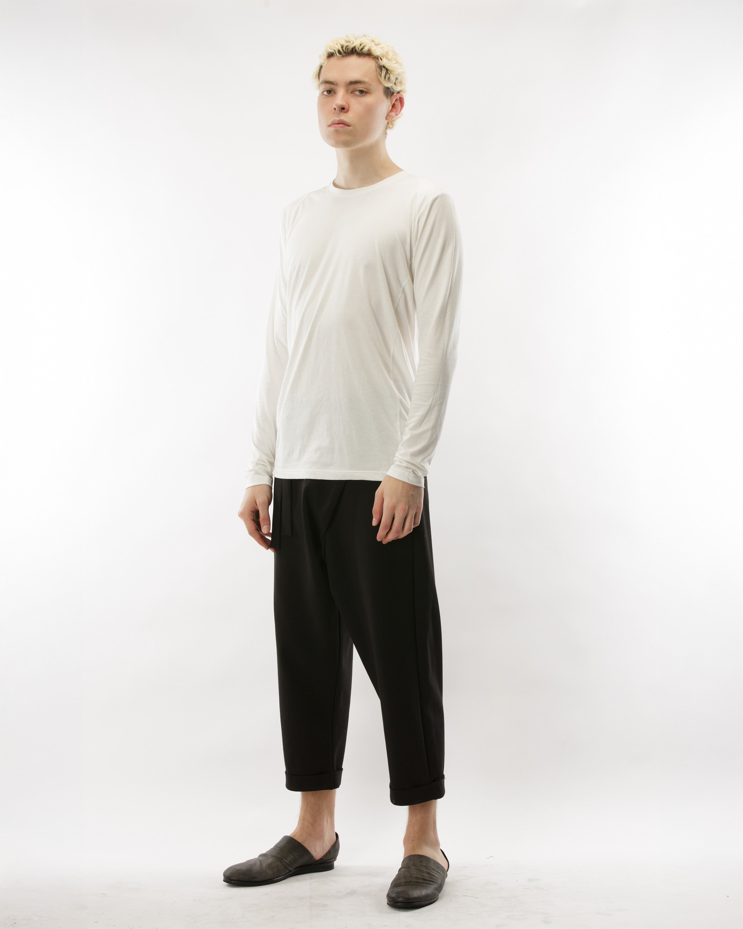 ARMOUR LONG SLEEVE T-SHIRT IN COTTON