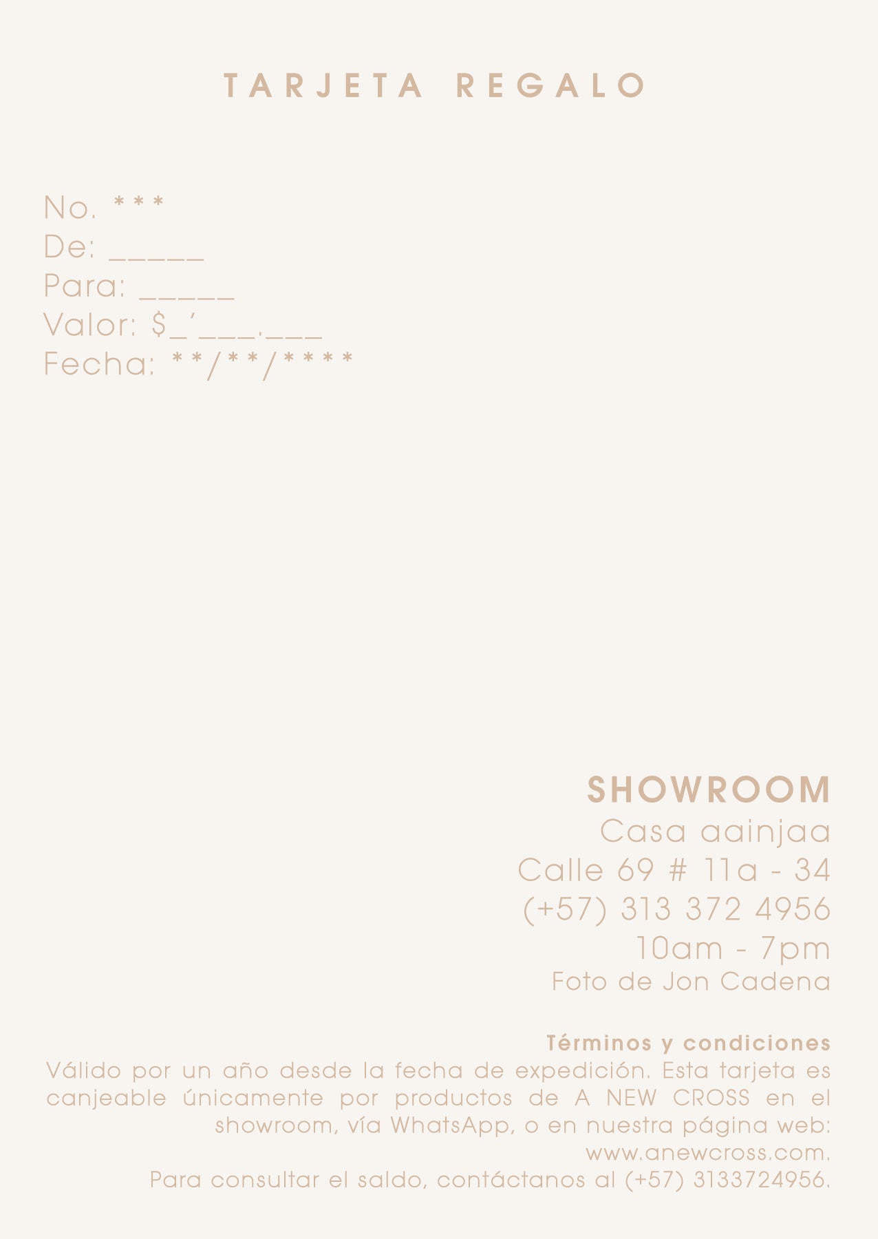 GIFT CARD